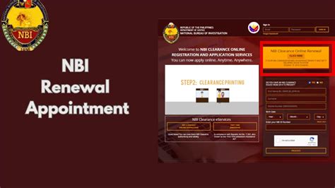 nbi clearance renewal center|nbi clearance renewal requirements.